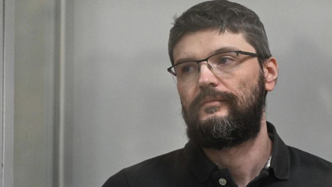 Пасынок рок-музыканта Стаса Намина Роман Ткаченко во время оглашения приговора в Московском областном суде