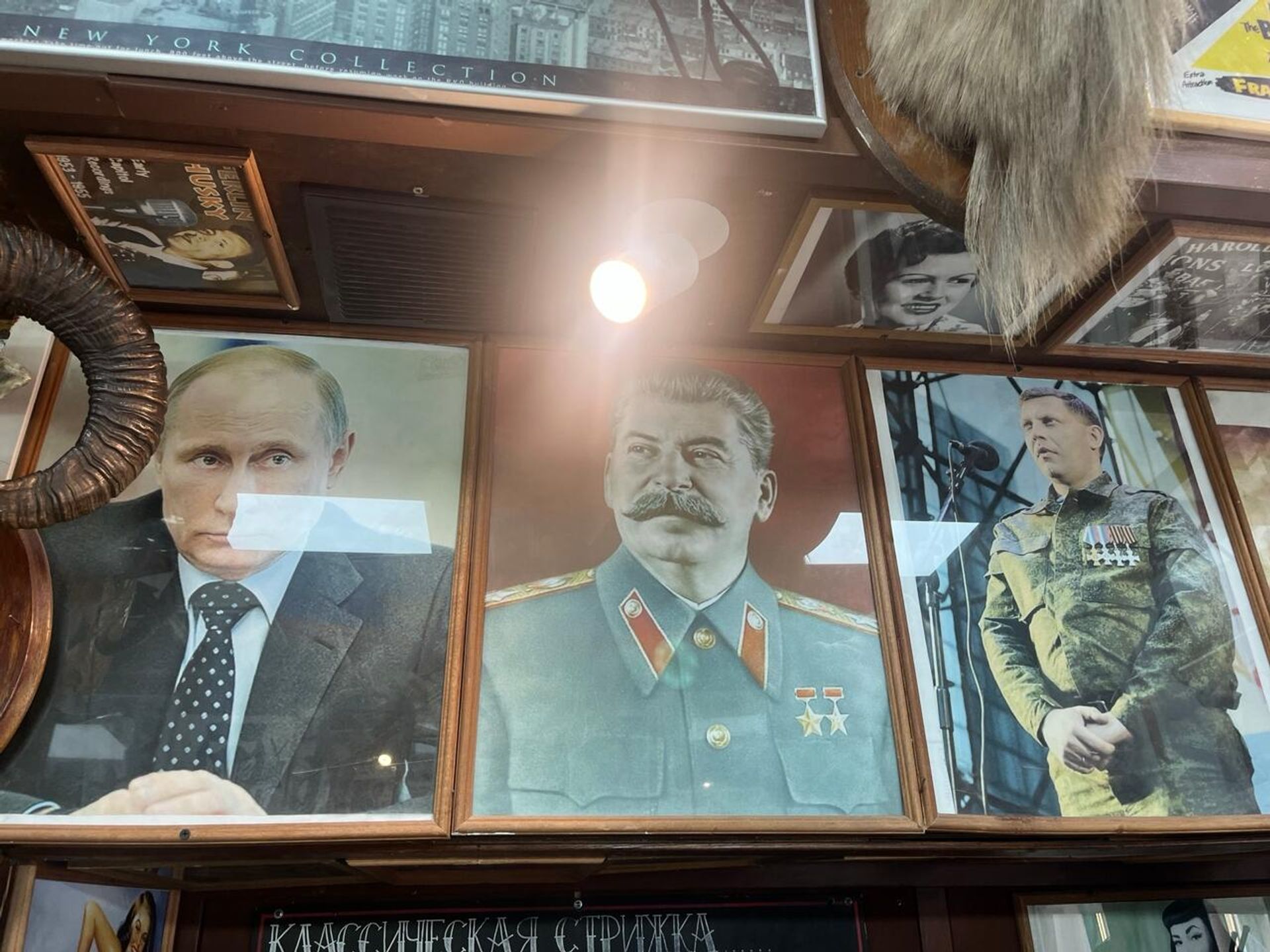 Портреты в барбершопе американца Портреты в барбершопе американца