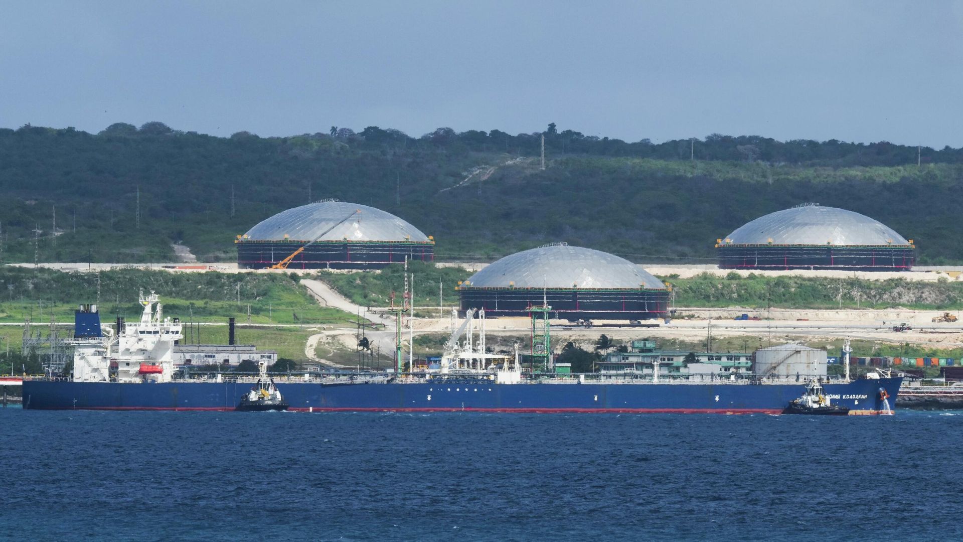 Российский нефтяной танкер Анатолий Колодкин в Матансасе, Куба Российский нефтяной танкер Анатолий Колодкин в Матансасе, Куба - РИА Новости, 1920, 02.04.2026