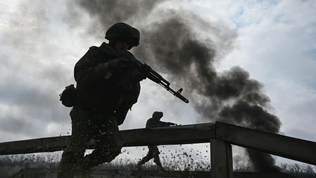 Российские военные в зоне СВО