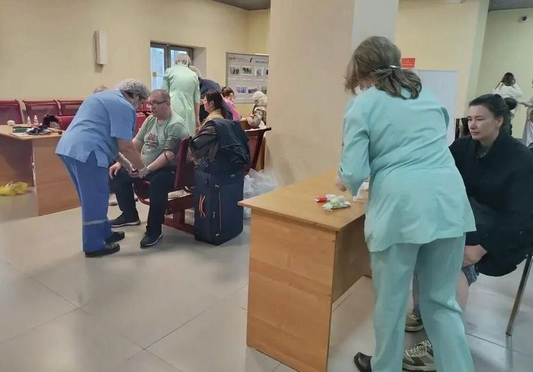 Мобильная приёмная для пассажиров поезда Челябинск-Москва