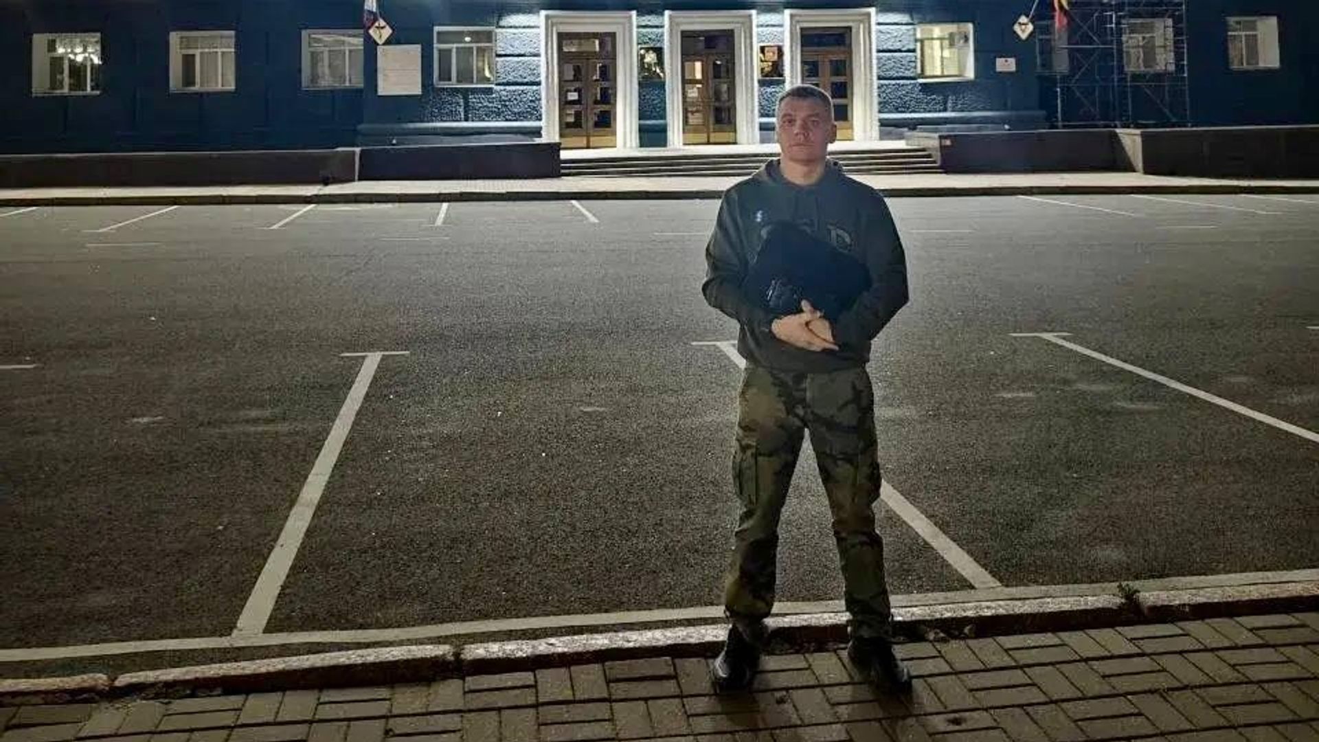 Замминистра цифрового развития России Андрей Заренин, заключивший контракт о прохождении службы в бригаде БАРС-Курск - РИА Новости, 1920, 03.04.2026