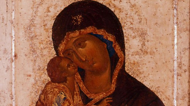 Икона Богоматерь Донская