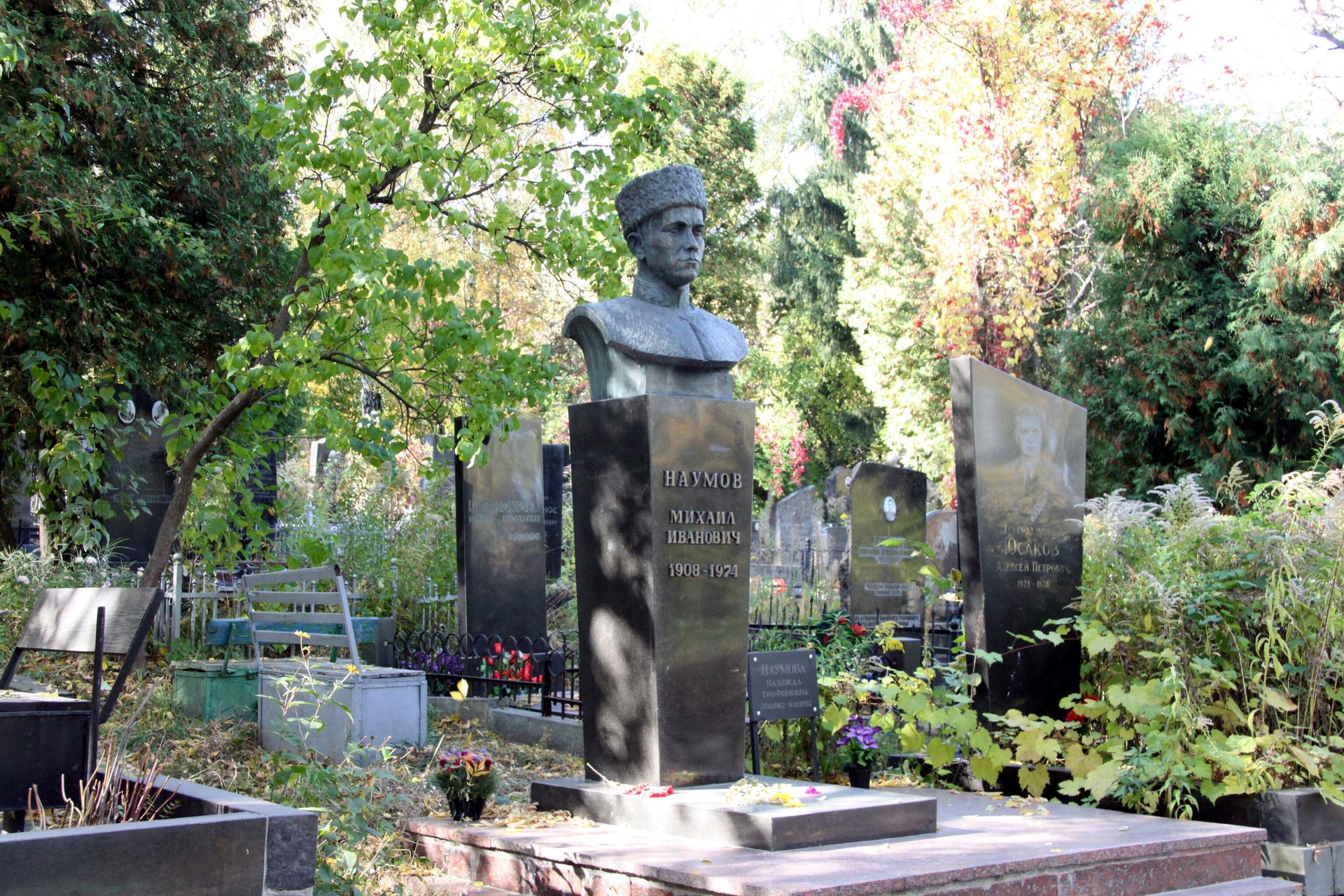 Могила Михаила Наумова Могила Михаила Наумова - РИА Новости, 1920, 03.04.2026