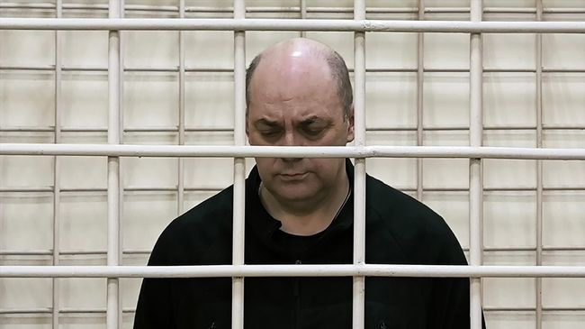 Экс-губернатор Курской области Алексей Смирнов во время заседания в Ленинском районном суде Курска