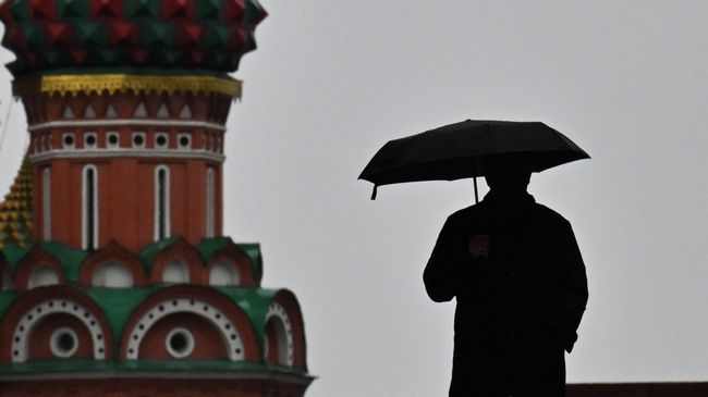 Дождливая погода в Москве