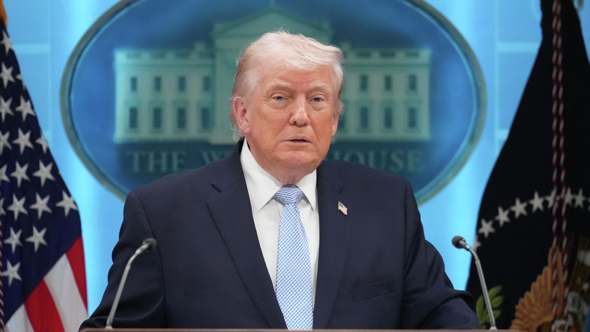 Президент США Дональд Трамп на пресс-конференции - РИА Новости, 1920, 07.04.2026