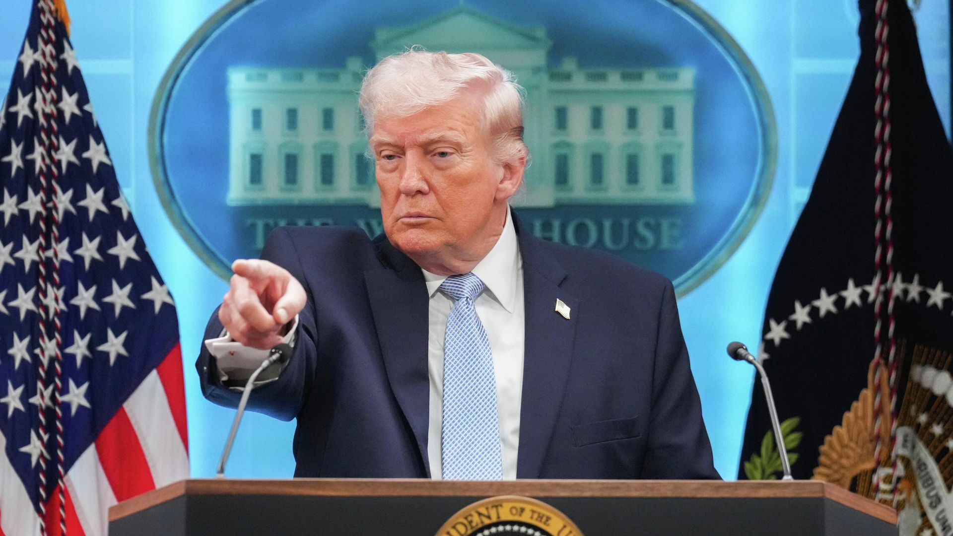 Президент США Дональд Трамп Президент США Дональд Трамп - РИА Новости, 1920, 14.04.2026
