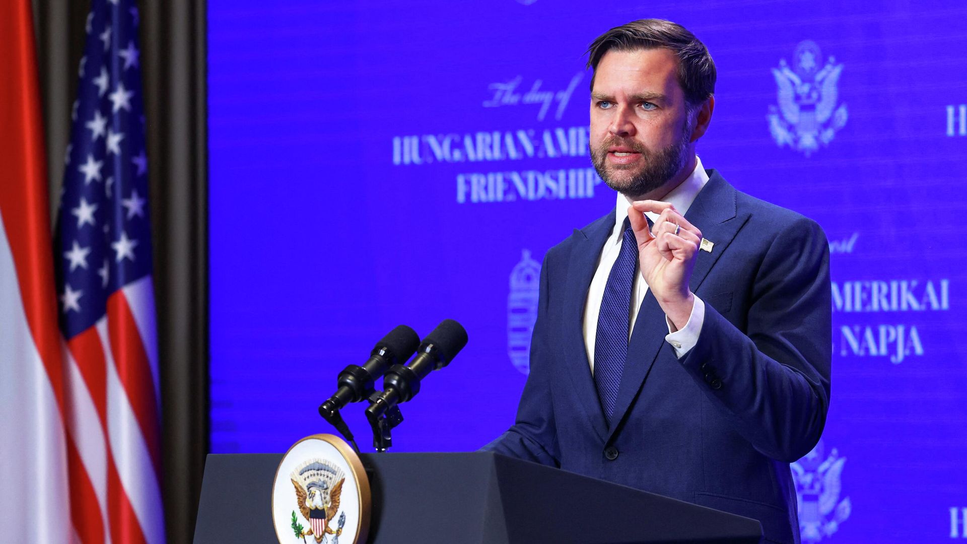 Вице-президент США Джей Ди Вэнс Вице-президент США Джей Ди Вэнс - РИА Новости, 1920, 14.04.2026