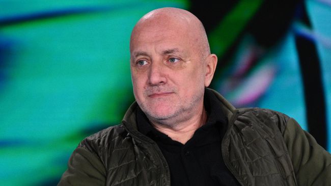 Писатель Захар Прилепин