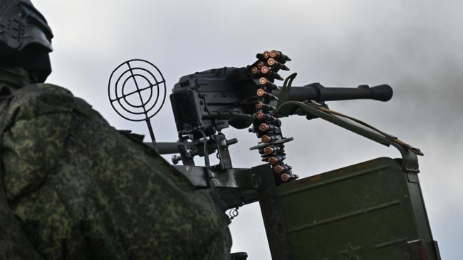 Российский военнослужащий