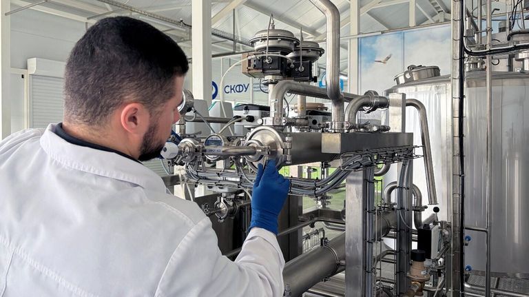Обслуживание пилотной установки мембранной фильтрации Обслуживание пилотной установки мембранной фильтрации