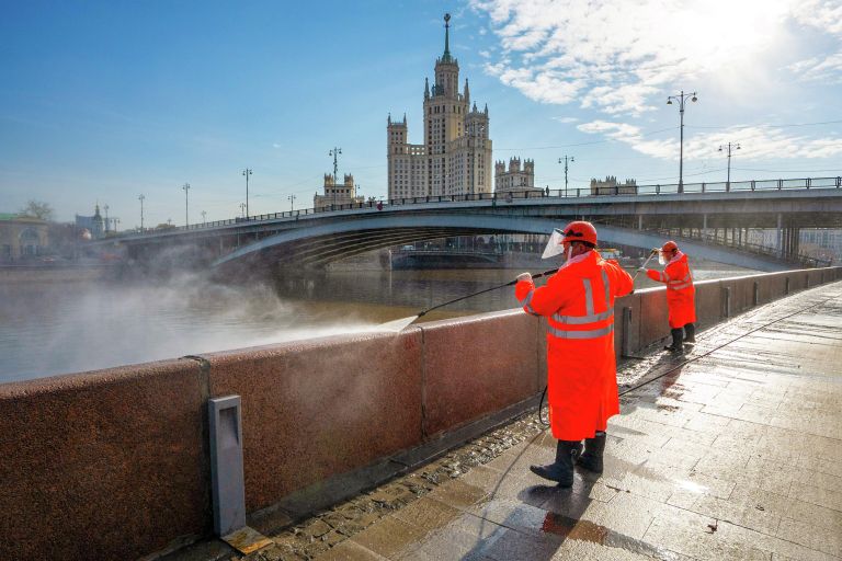 Весенняя уборка Москвы Весенняя уборка Москвы