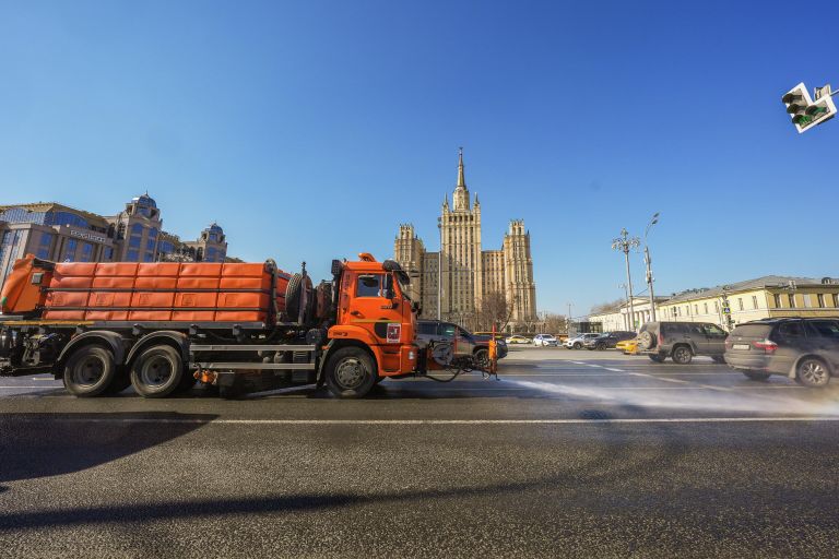 Весенняя уборка Москвы Весенняя уборка Москвы