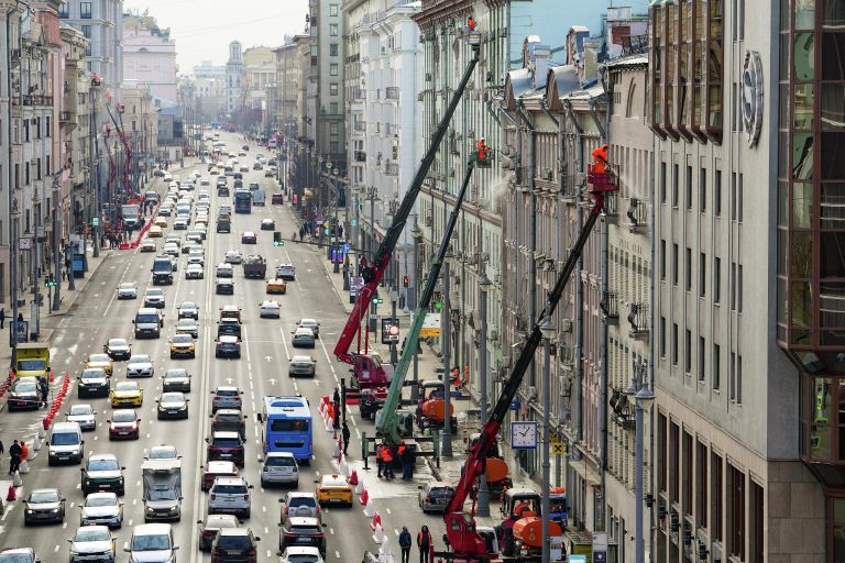 Весенняя уборка Москвы Весенняя уборка Москвы