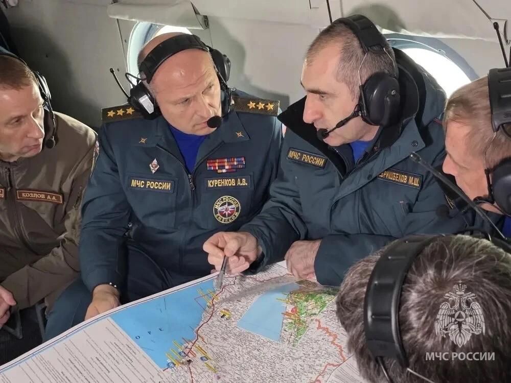 Глава МЧС России оценил последствия подтоплений в дагестанском селе Мамедкала Глава МЧС России оценил последствия подтоплений в дагестанском селе Мамедкала - РИА Новости, 1920, 09.04.2026