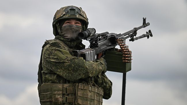 Российский военнослужащий