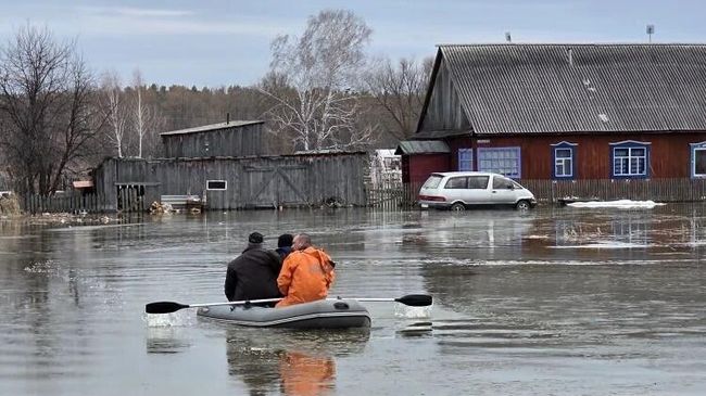 Паводок в Алтайском крае. 13.04.2026