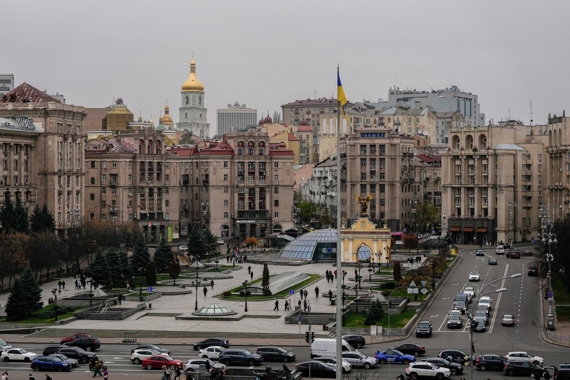 Улица Крещатик в Киеве Улица Крещатик в Киеве - РИА Новости, 1920, 17.07.2026
