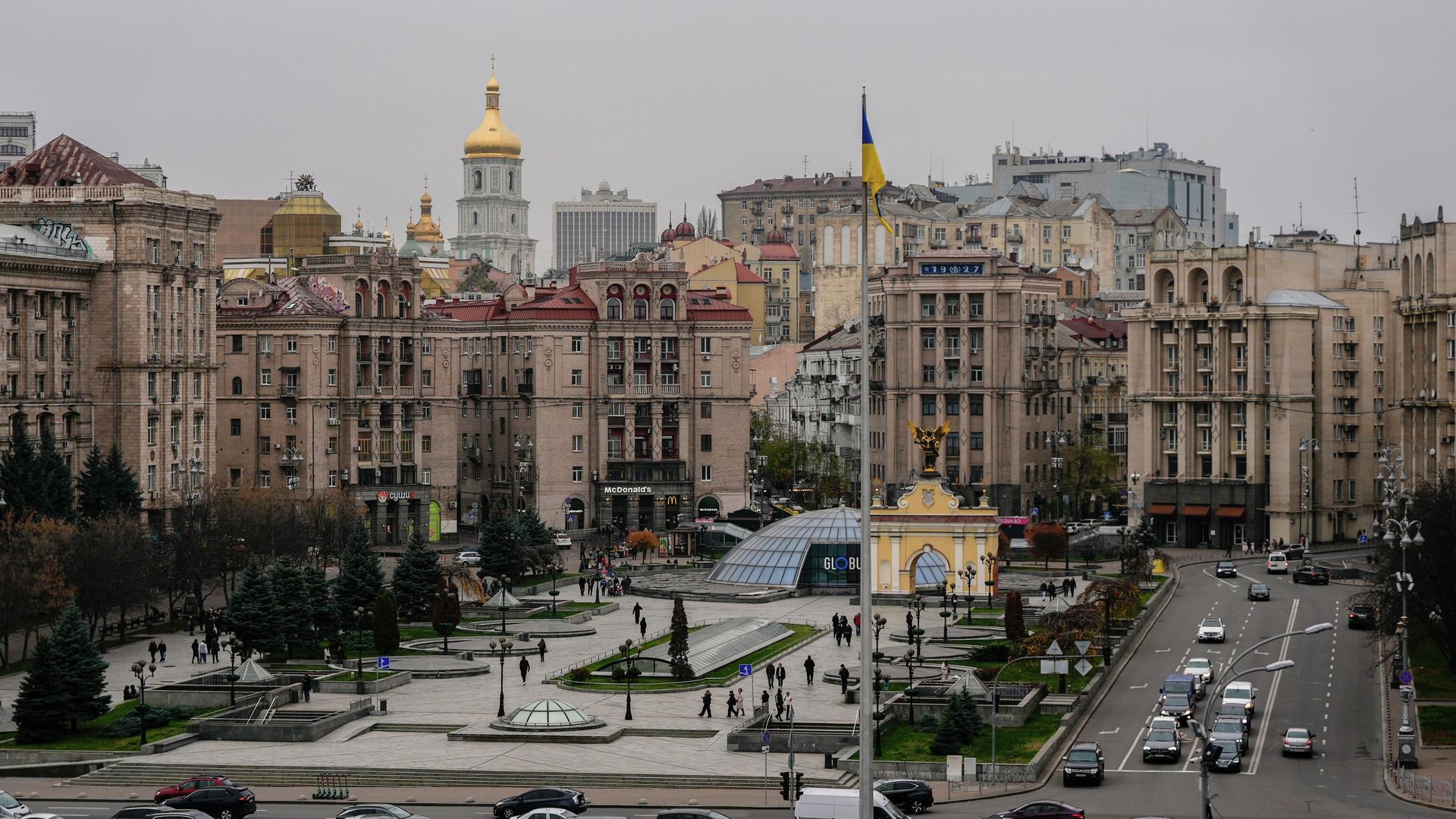Улица Крещатик в Киеве Улица Крещатик в Киеве - РИА Новости, 1920, 01.05.2026