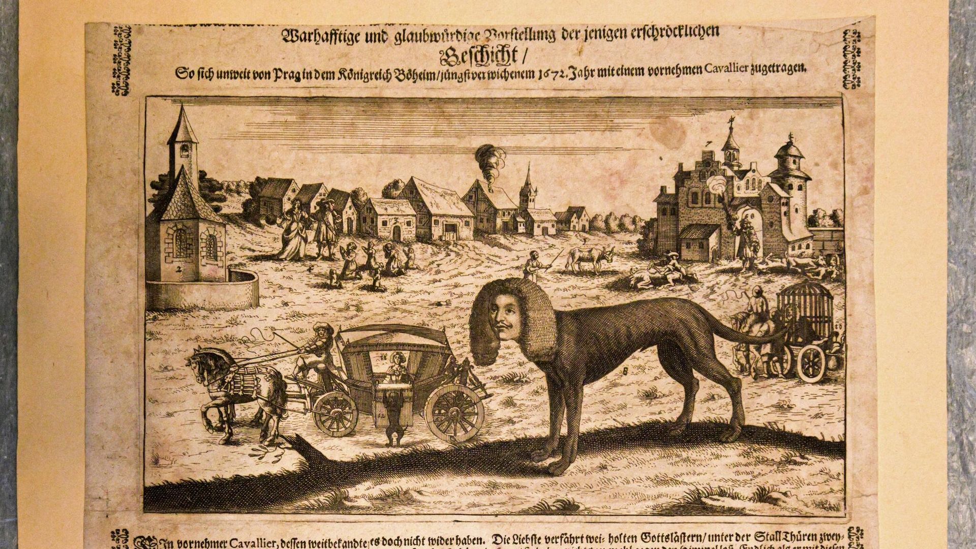 Гравюра Истинное и правдоподобное представление ужасного происшествия (1672 год) - РИА Новости, 1920, 21.04.2026