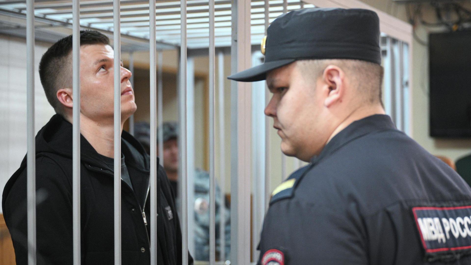 Артем Чекалин на оглашении приговора в Гагаринском районном суде в Москве Артем Чекалин на оглашении приговора в Гагаринском районном суде в Москве - РИА Новости, 1920, 13.04.2026