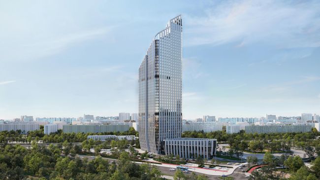 Проект бизнес-центра на юго-востоке Москвы 