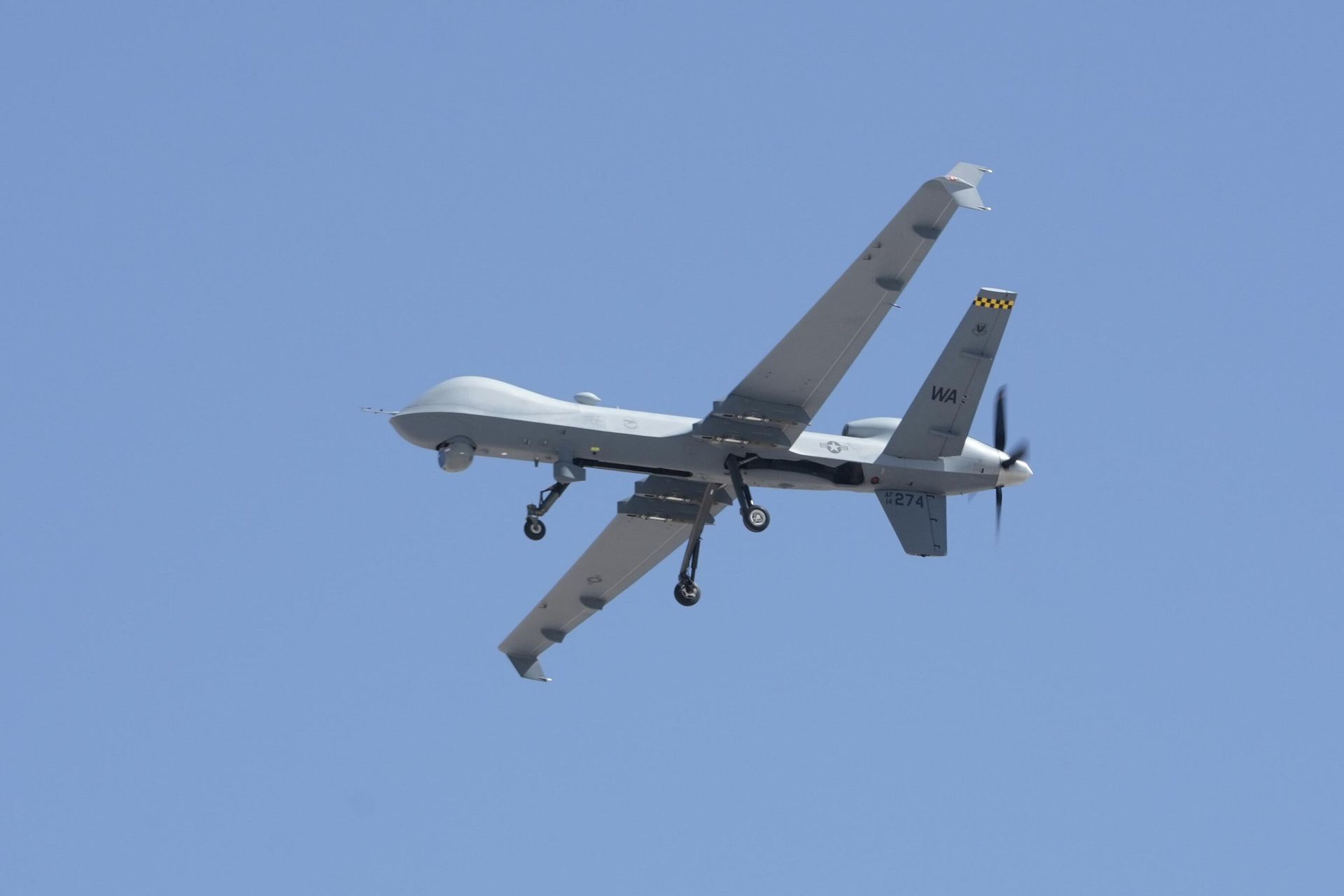 Беспилотный летательный аппарат MQ-9 Reaper ВВС США Беспилотный летательный аппарат MQ-9 Reaper ВВС США - РИА Новости, 1920, 18.08.2026