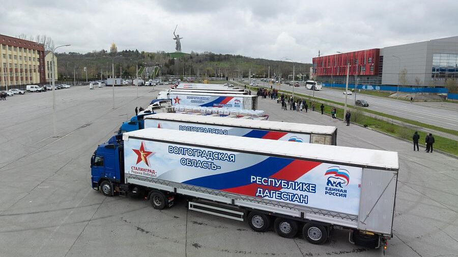 Более 300 тонн гуманитарной помощи отправила Волгоградская область в Дагестан - РИА Новости, 1920, 15.04.2026
