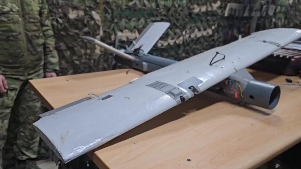 Украинский дрон Жук, перехваченный в харьковском приграничье - РИА Новости, 1920, 04.08.2026