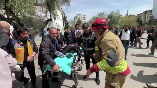 Пострадавший в результате нападения в турецком Кахраманмараше