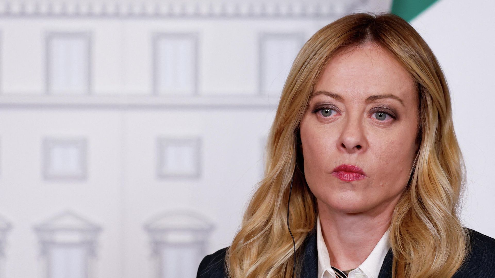 Джорджа Мелони во время пресс-конференции с Владимиром Зеленским в Риме - РИА Новости, 1920, 16.04.2026