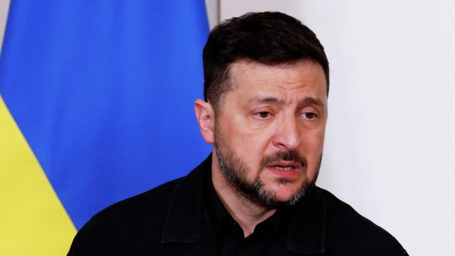 Владимир Зеленский во время визита в Рим