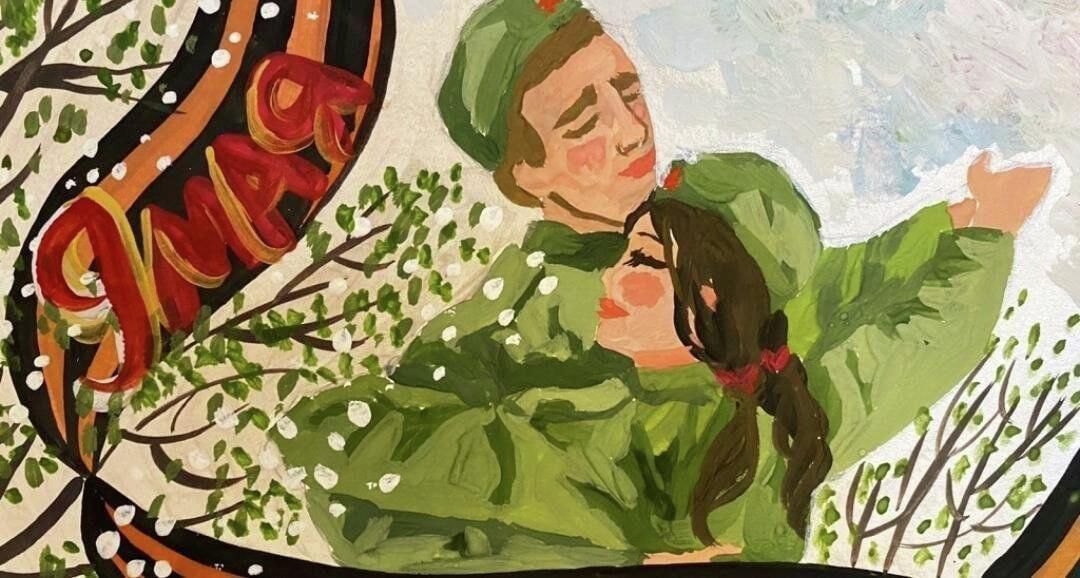 Работа для международного конкурса Защитники Отечества. Победа в единстве - РИА Новости, 1920, 16.04.2026