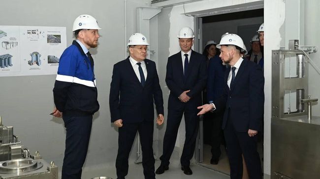 Генеральный директор государственной корпорации по атомной энергии Росатом Алексей Лихачев проверил ход строительства завода радиофармпрепаратов