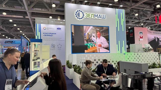 Стенд резидента ОЭЗ Технополис Москва на выставке электроники ExpoElectronica