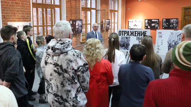 Открытие фотовыставки Отражение: 1941-1945 в Перми Открытие фотовыставки Отражение: 1941-1945 в Перми
