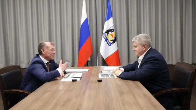 Дронов рассказал Топилину о крупных инвестпроектах Новгородской области