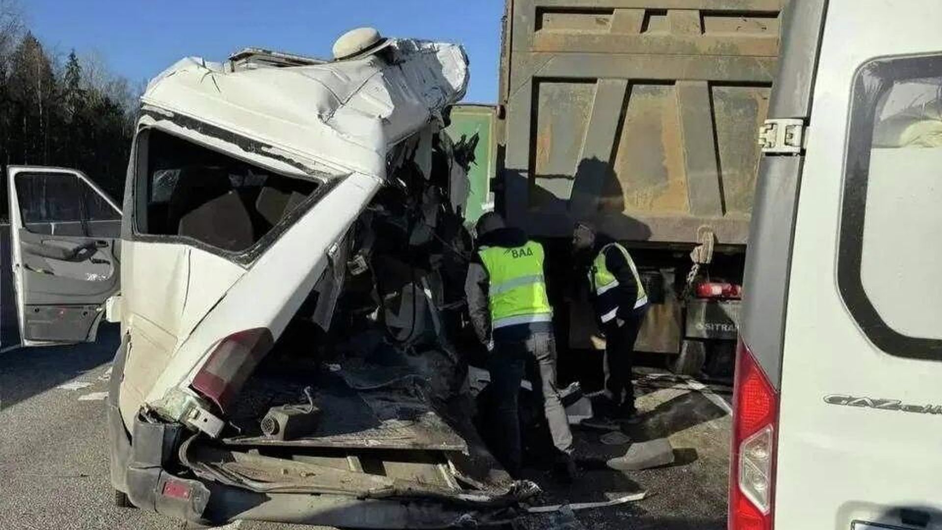 ДТП в Тосненском районе Ленинградской области ДТП в Тосненском районе Ленинградской области - РИА Новости, 1920, 20.04.2026