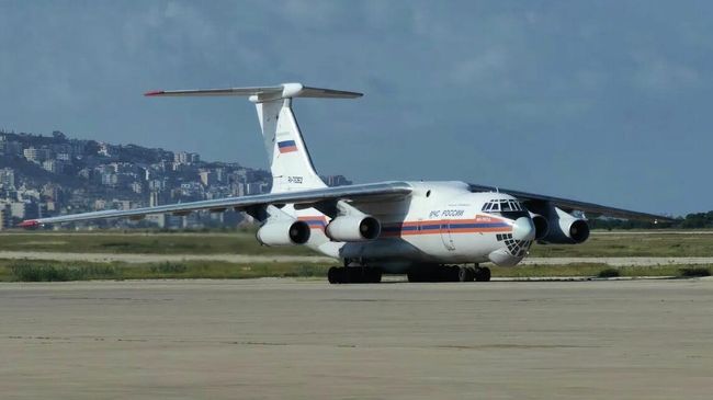  Спецборт МЧС России в Бейруте