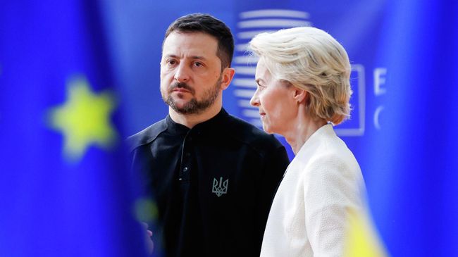 Владимир Зеленский и Урсула фон дер Ляйен