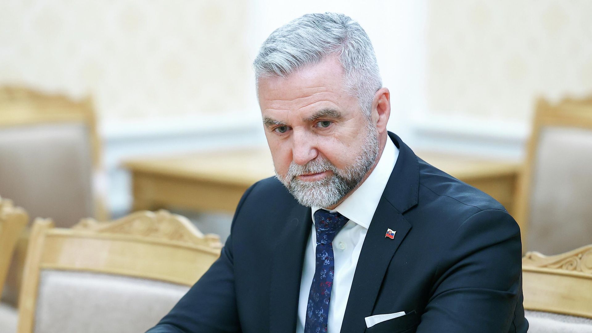 Вице-спикер парламента Словакии Тибор Гашпар Вице-спикер парламента Словакии Тибор Гашпар - РИА Новости, 1920, 09.05.2026