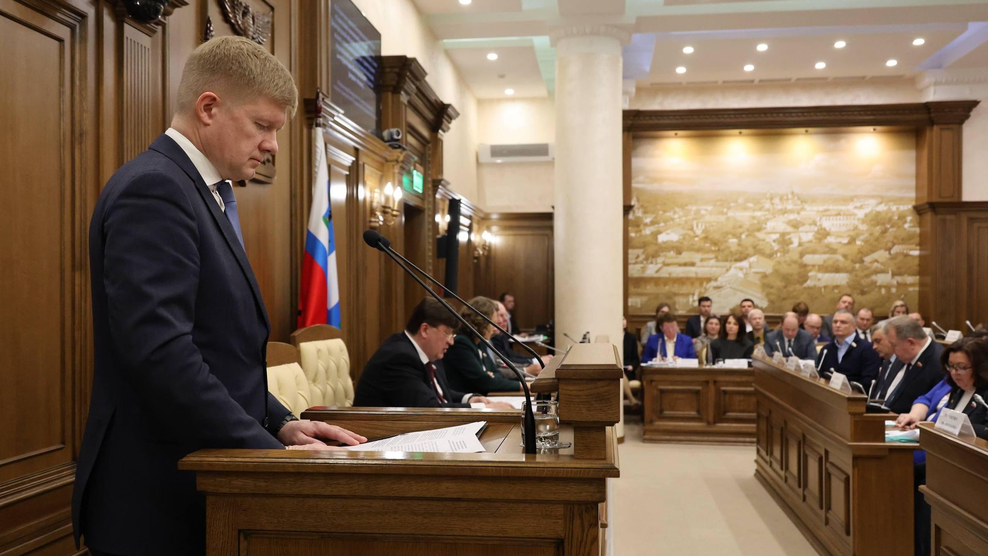Заседание Белгородской областной думы Заседание Белгородской областной думы - РИА Новости, 1920, 21.04.2026