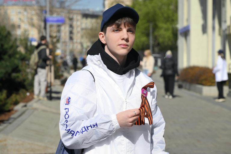 Старт акции Георгиевская ленточка в России Старт акции Георгиевская ленточка в России