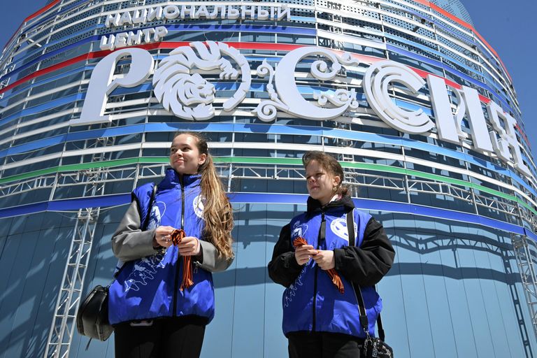 Старт акции Георгиевская ленточка в России Старт акции Георгиевская ленточка в России