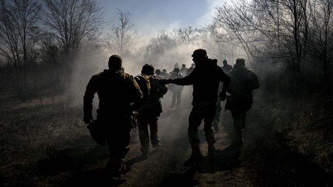 Украинские военные
