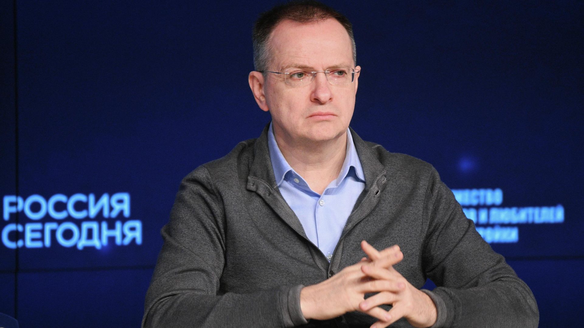 Помощник президента РФ, руководитель Российского военно-исторического общества Владимир Мединский на Всероссийской конференции по развитию и популяризации русской тройки Русская тройка 2026. 22 апреля 2026 Помощник президента РФ, руководитель Российского военно-исторического общества Владимир Мединский на Всероссийской конференции по развитию и популяризации русской тройки Русская тройка 2026. 22 апреля 2026 - РИА Новости, 1920, 22.04.2026