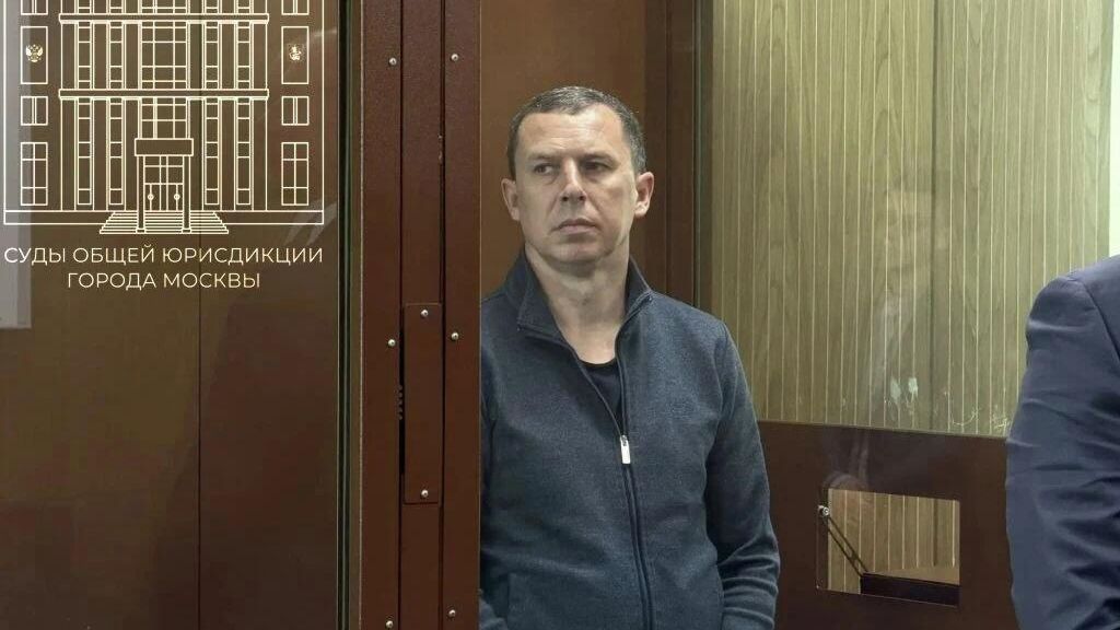 Первый заместитель главы городского округа Подольск Московской области во время оглашения меры пресечения Первый заместитель главы городского округа Подольск Московской области во время оглашения меры пресечения - РИА Новости, 1920, 22.04.2026