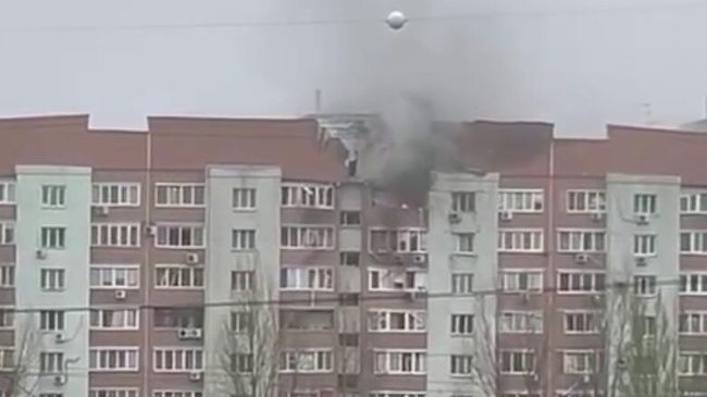 Последствия атаки БПЛА в Самарской области