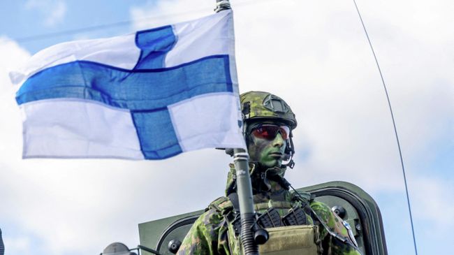 Финский военнослужащий